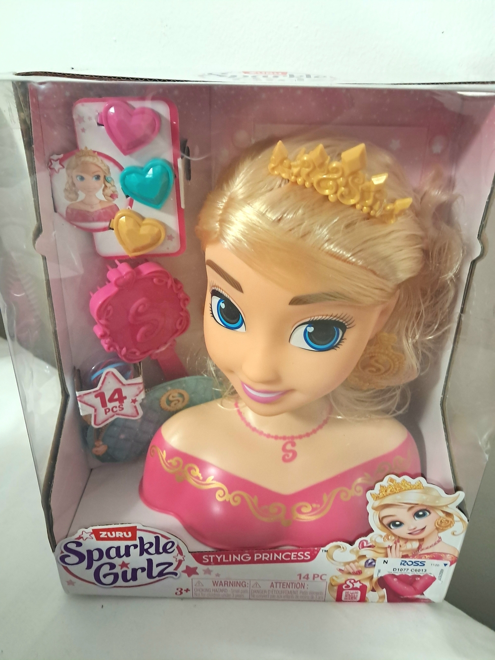 Styling Princess Head - Pink